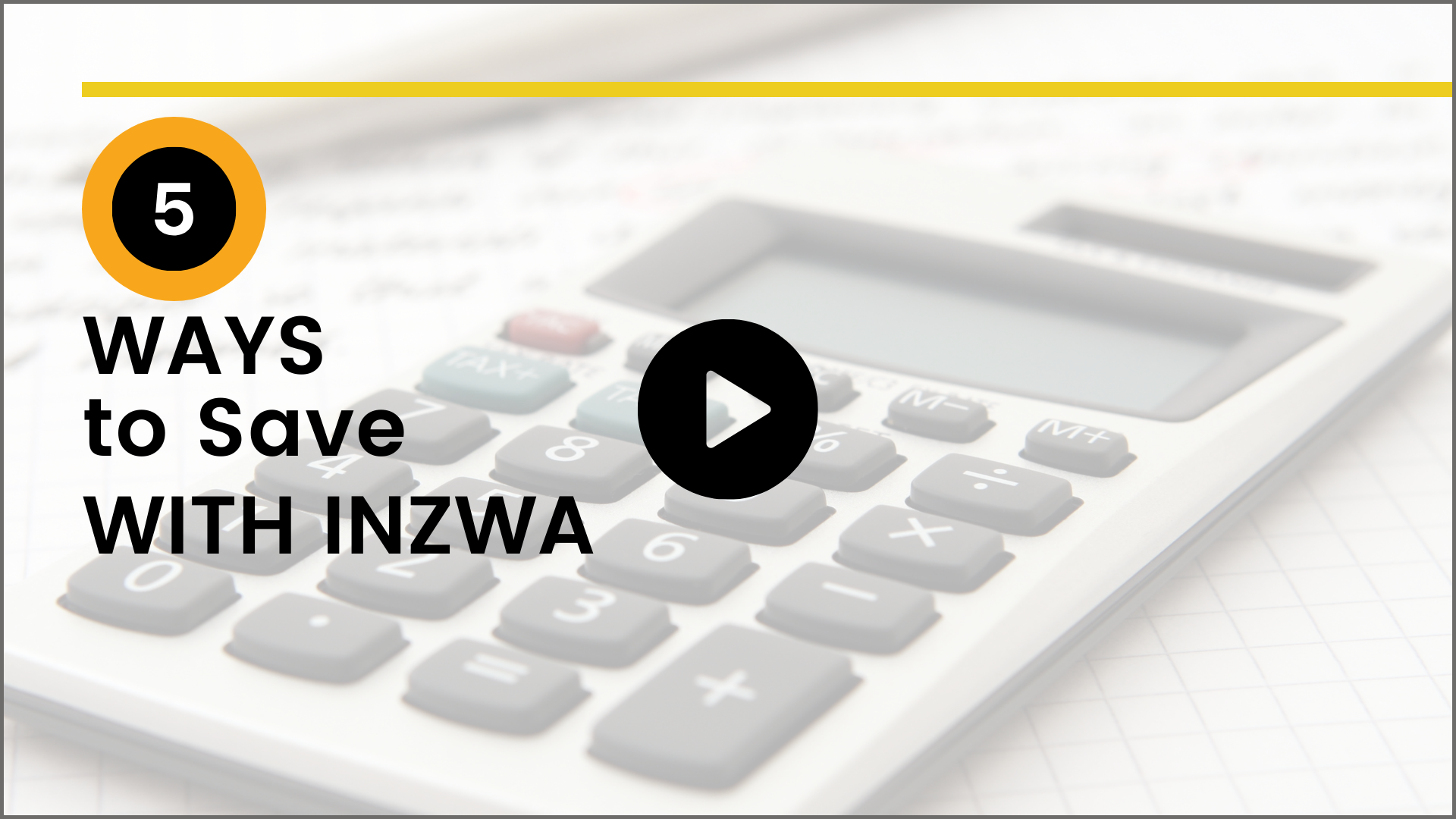 Five ways to savewith Inzwa